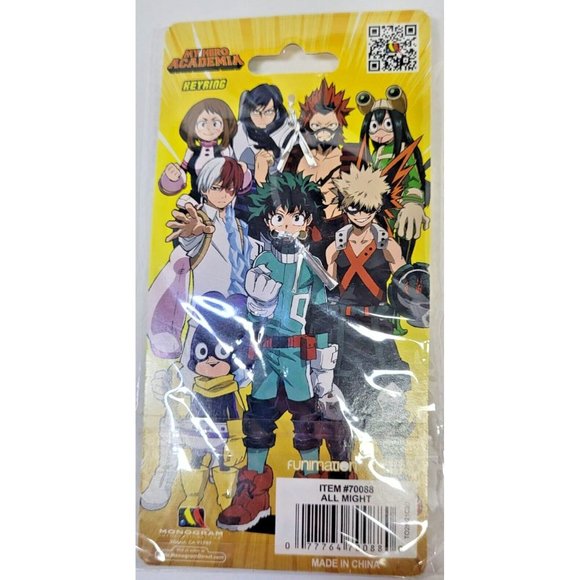 New My Hero Academia: All Might - Pewter Key Ring by Monogram‎ - Picture 4 of 7